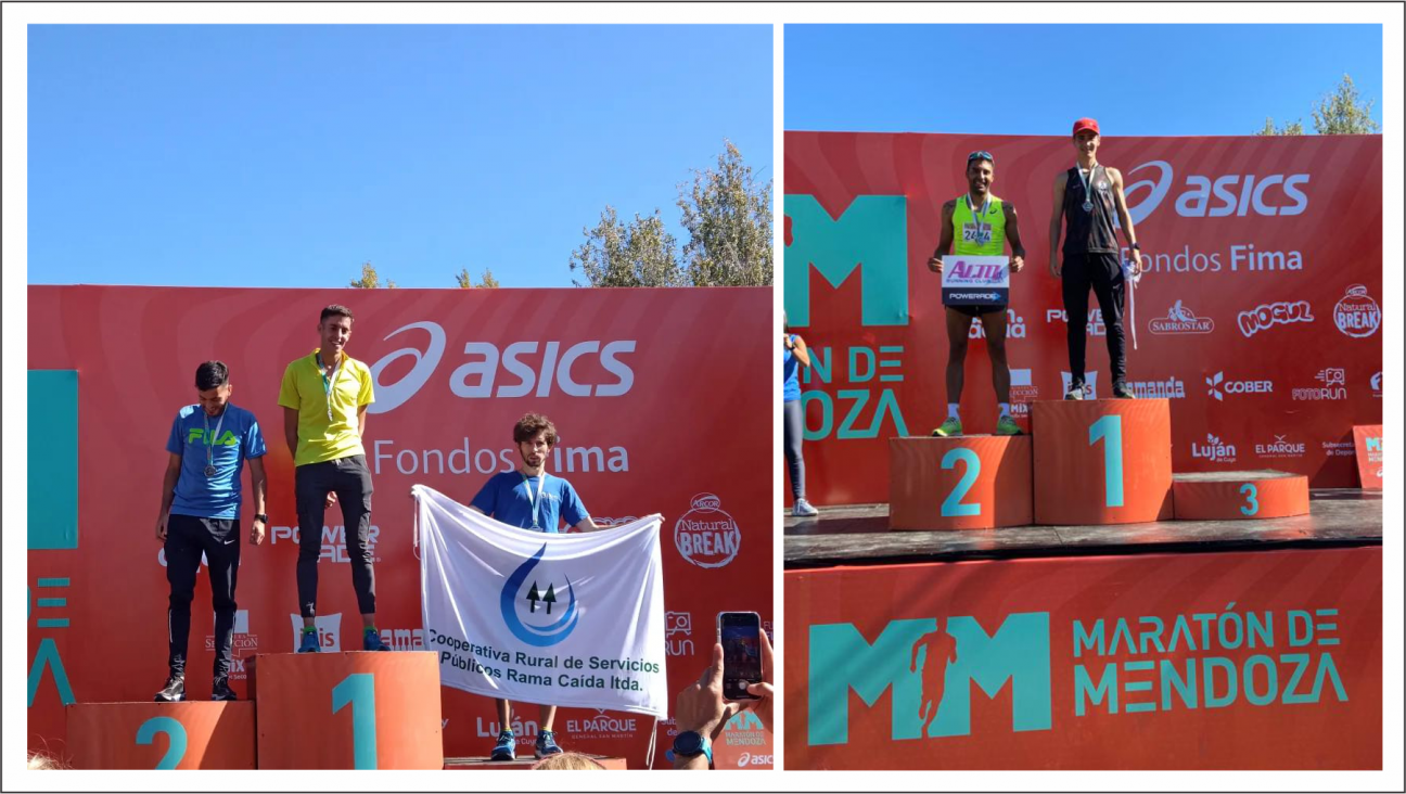 imagen Estudiantes del Sur representaron a la UNCuyo en la Maratón Internacional de Mendoza 2022