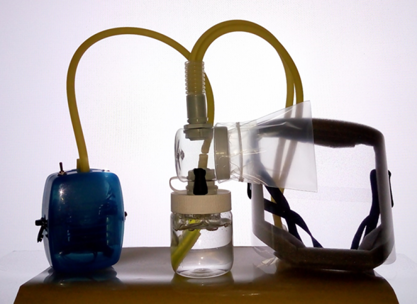 imagen Ideas innovadoras: Proyecto Respirador Personal de Aire Limpio