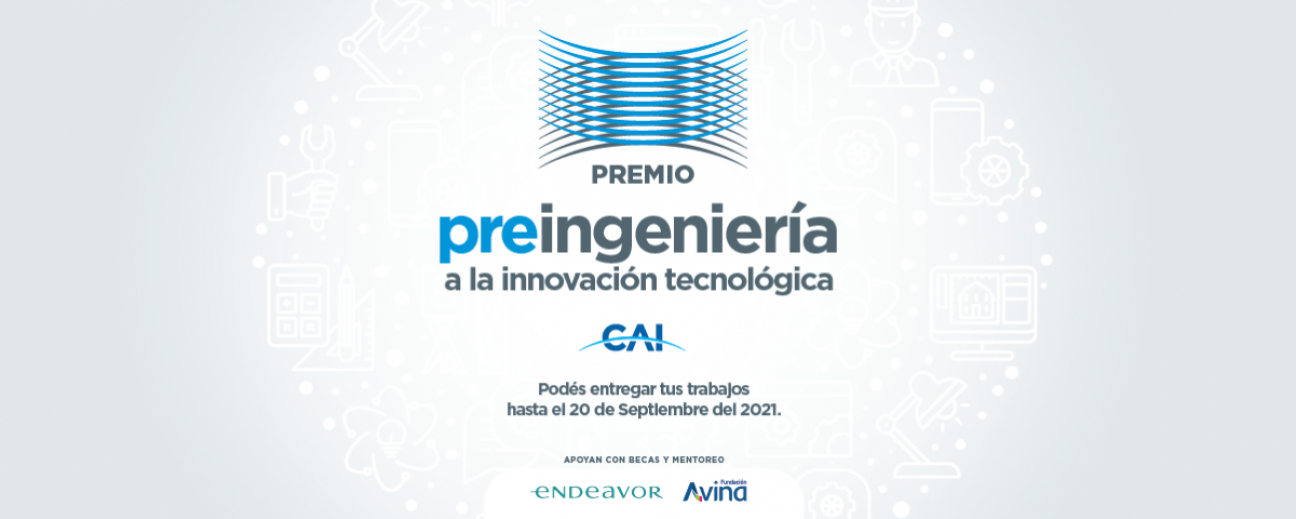 imagen Convocatoria XXI Premio Pre-Ingeniería de Innovación Tecnológica 2020-2021