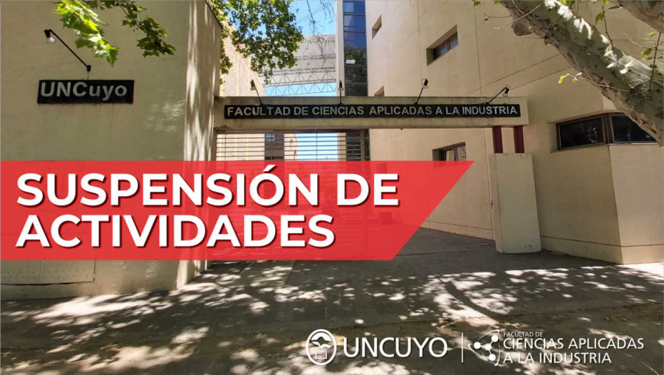 imagen Suspensión de actividades 6 de julio