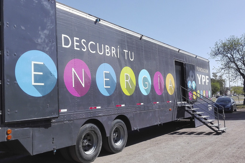imagen Tráiler educativo de YPF "Descubrí tu Energía" en San Rafael