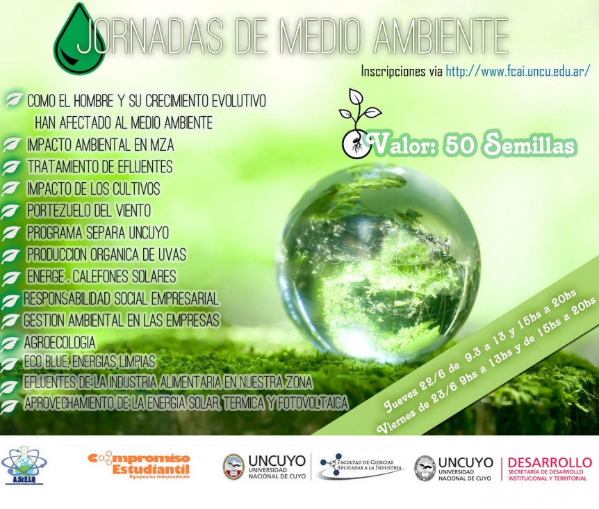 imagen  Jornadas de Medio Ambiente