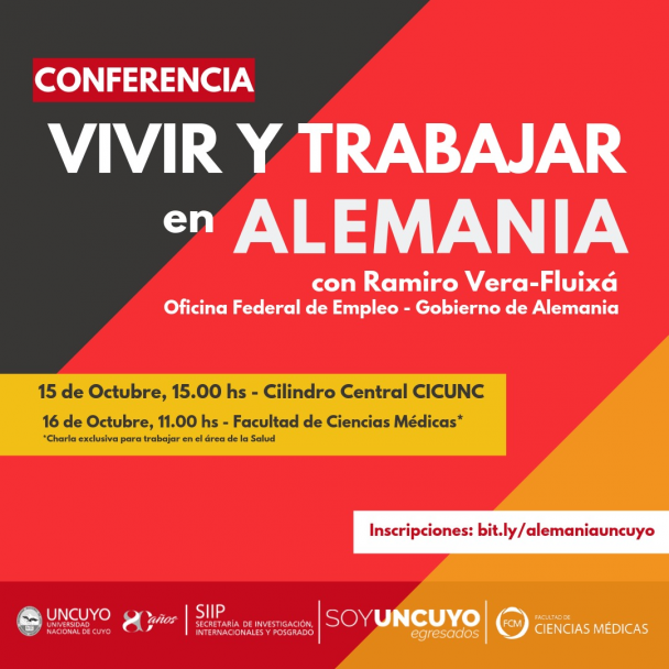 imagen Conferencia: VIVIR Y TRABAJAR EN ALEMANIA