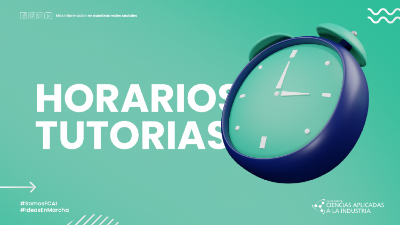 imagen Horarios de tutorías - Segundo semestre 2023