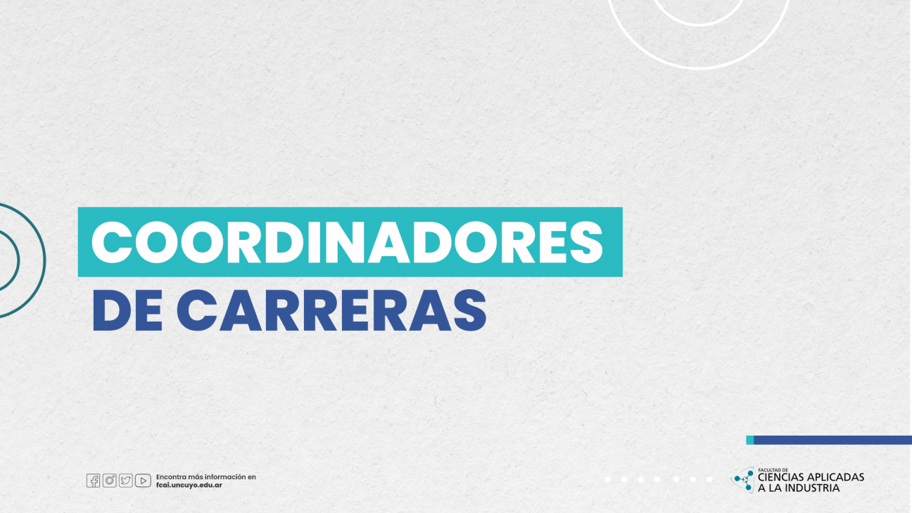 imagen Coordinadores de Carreras