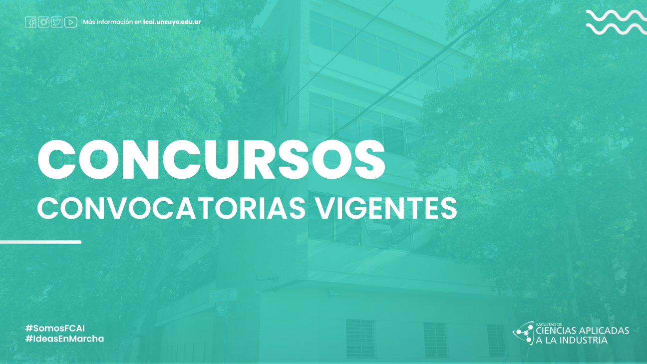 imagen Concursos - Convocatoria vigente