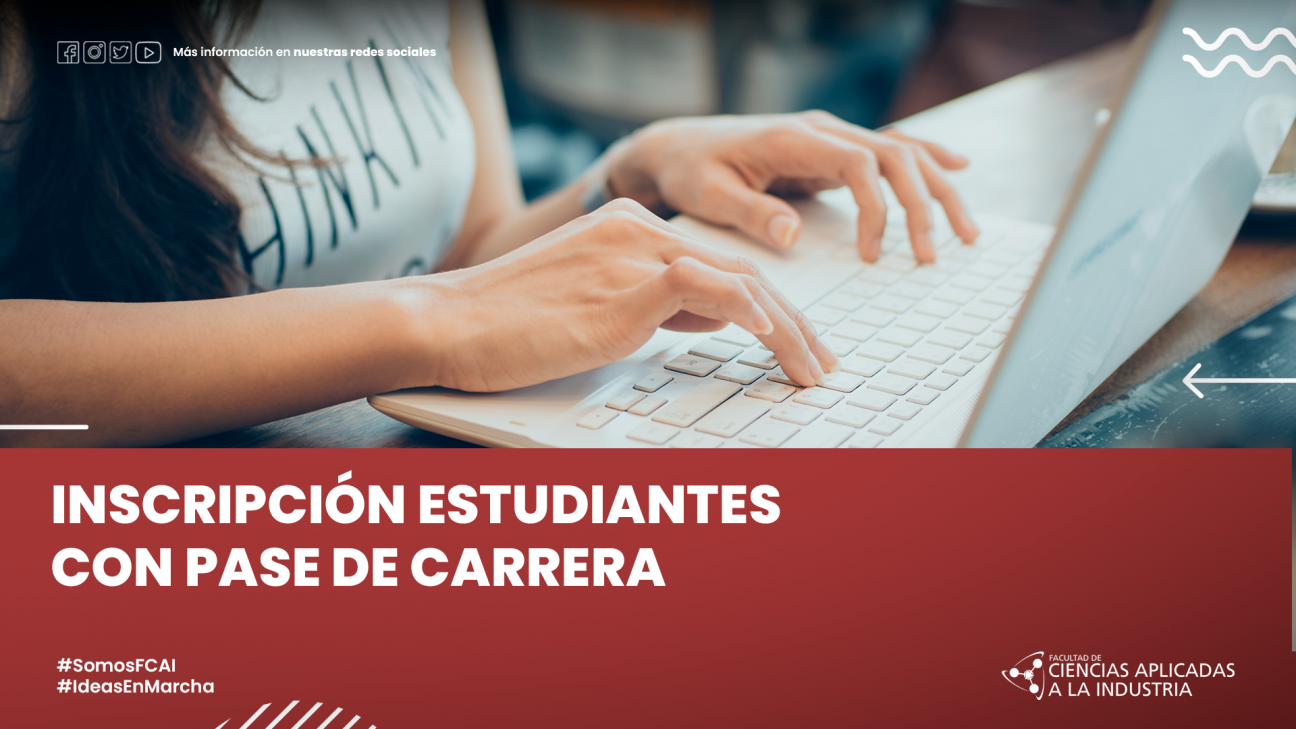 imagen Inscripción Estudiantes con Pase de Carrera