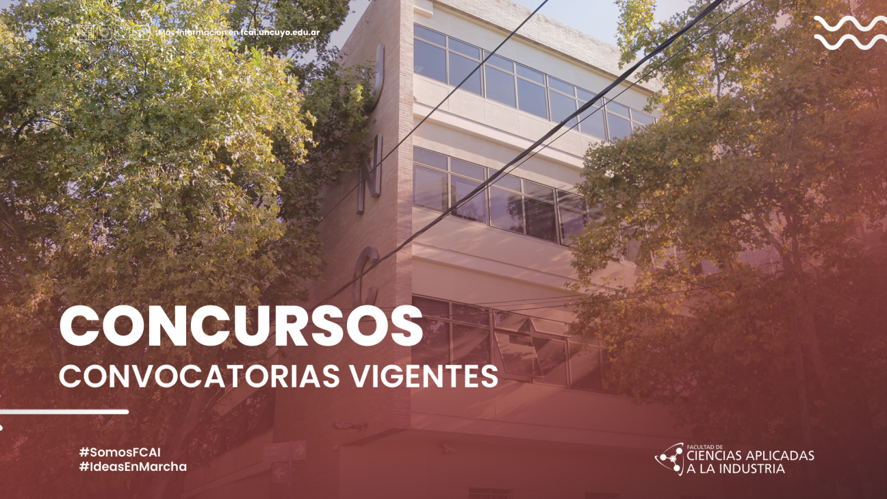 imagen Concursos - Convocatorias vigentes Profesores/as Titulares y Ayudantes