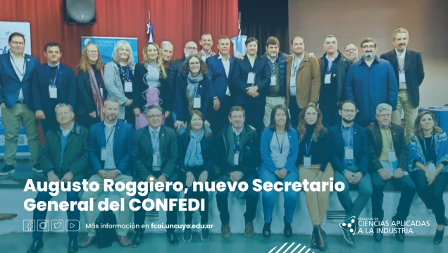 imagen Augusto Roggiero, nuevo Secretario General del CONFEDI