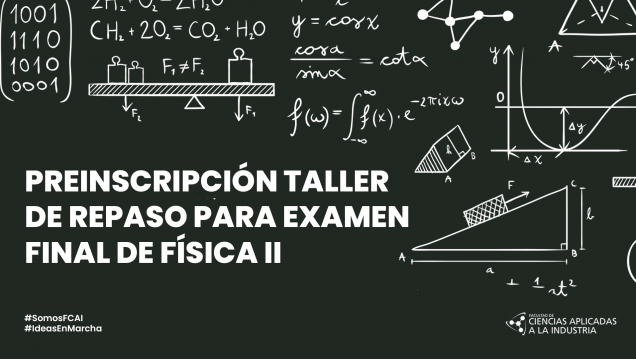 imagen Preinscripción Taller de Repaso para Examen Final de Física II