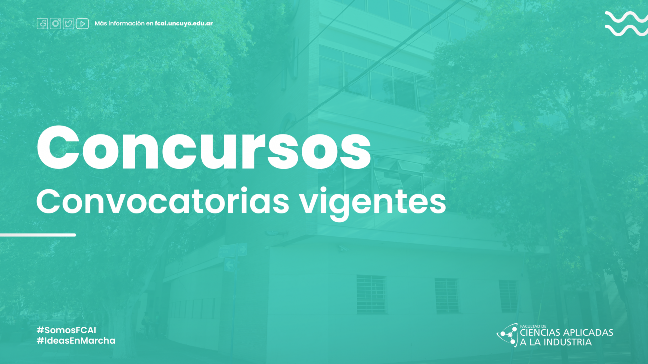 imagen Concursos - Convocatoria vigente