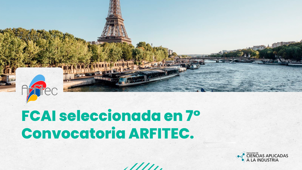 imagen FCAI seleccionada en 7° Convocatoria ARFITEC.