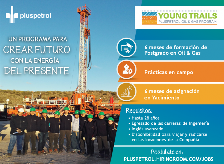 imagen Young Trails 2018/ Pluspetrol Oil & Gas Program